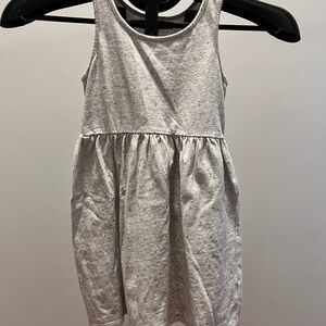 Gray Kids Dress with Gold Diamonds- Gymboree